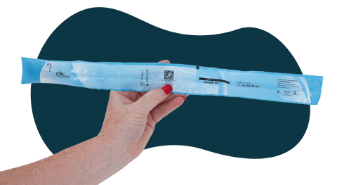 cure ultra pre-lubricated catheter at 180 medical