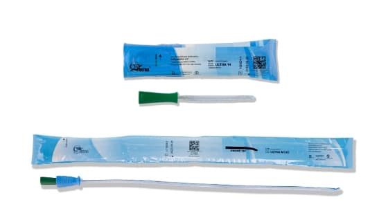 cure ultra female and male length catheters