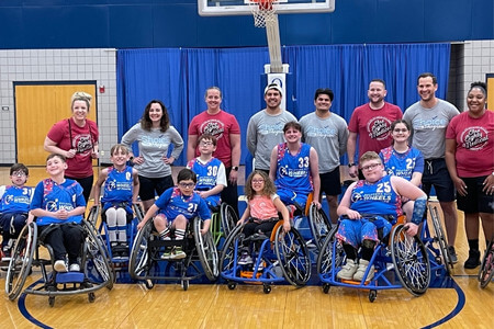 180 Medical employees at 2022 Wheelchair Basketball Tournament