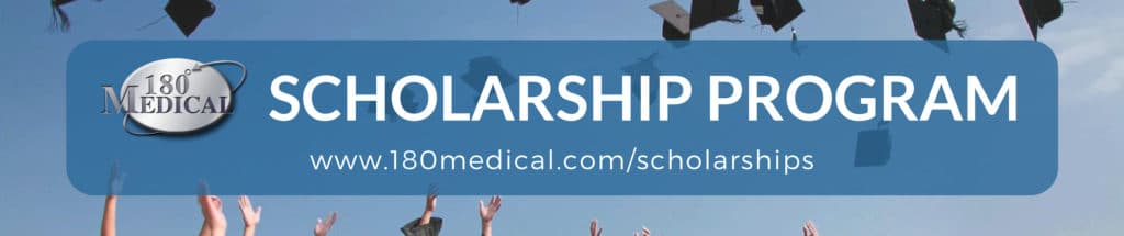 180 medical scholarship footer