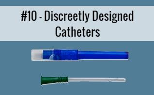 #10. Discreet catheters