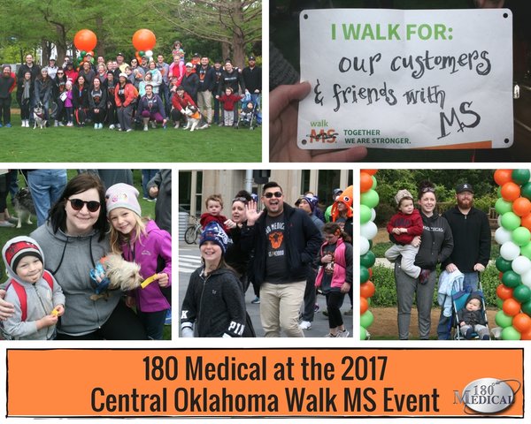 180 Medical at the 2017 Oklahoma City Walk MS Event