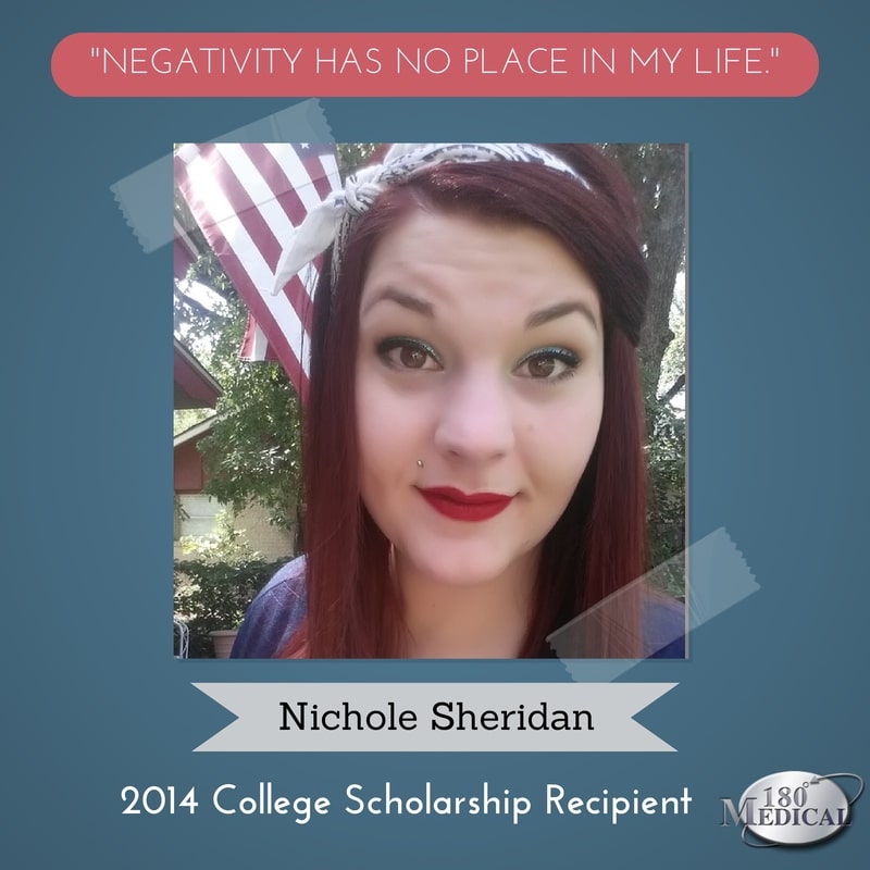 Meet Nichole 2014 180 Medical Scholarship Recipient