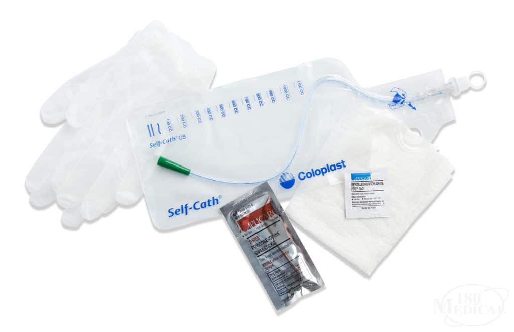 Coloplast SelfCath Coudé Tip Closed System 180 Medical