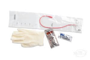 Bard® TOUCHLESS® Red Rubber Female Closed System Catheter Kit