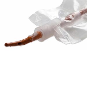 BD TOUCHLESS™ Red Rubber Coudé Catheter Kit