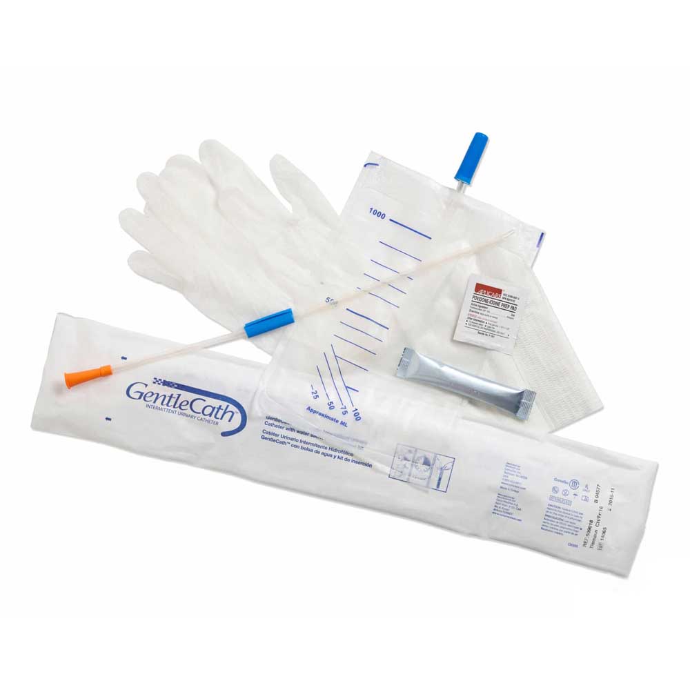 509018 GentleCath Hydrophilic Coude Tip Catheter Kit