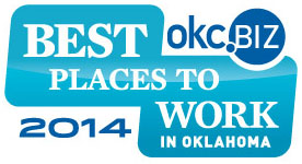 Best Places to Work in Oklahoma 2014 Logo