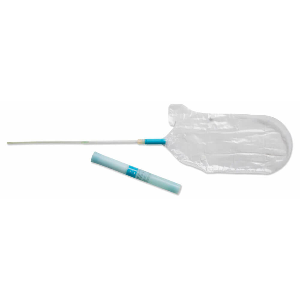 Coloplast SpeediCath Compact Set for Men with attachable collection bag