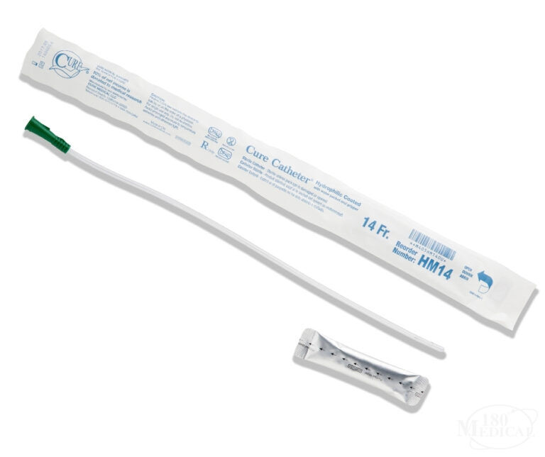 Cure Hydrophilic Catheter Kit Cure Catheters 180 Medical