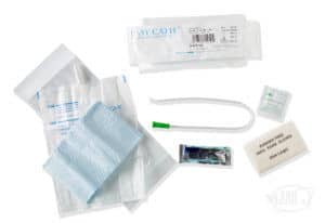 Rusch EasyCath Coude Male catheter and accessories insertion kit