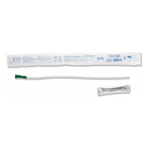 HM14 Cure Medical Hydrophilic Male Length Catheter with Package