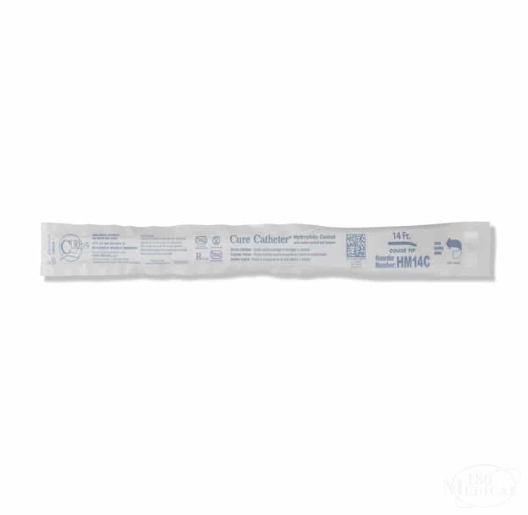 Cure Medical Hydrophilic Coudé Catheter 180 Medical