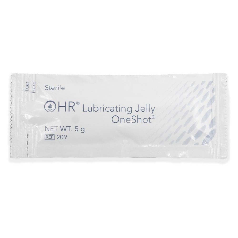 HR® Lubricating Jelly, OneShot® Packets