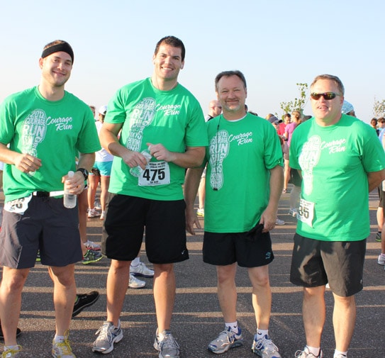 180 Medical leadership team at the Integris Courage Run
