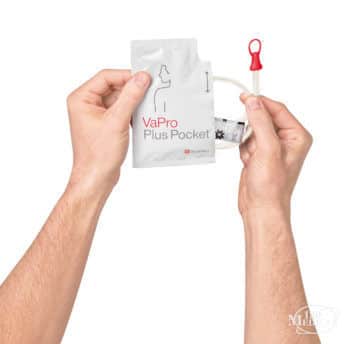 VaPro Plus Pocket Removal of Catheter From Foil