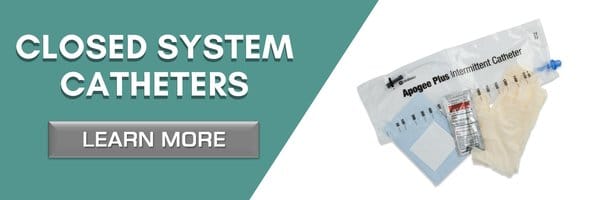 link to closed system catheters on 180 Medical's online catalog