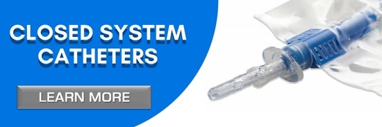 female closed system catheters