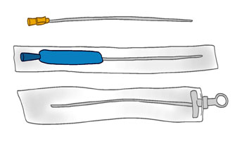 Pediatric Catheter illustration