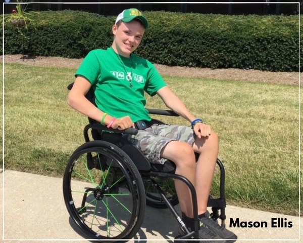 mason ellis quadriplegic self-cathing