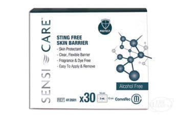 Sensi-Care Skin Barrier Wipes box