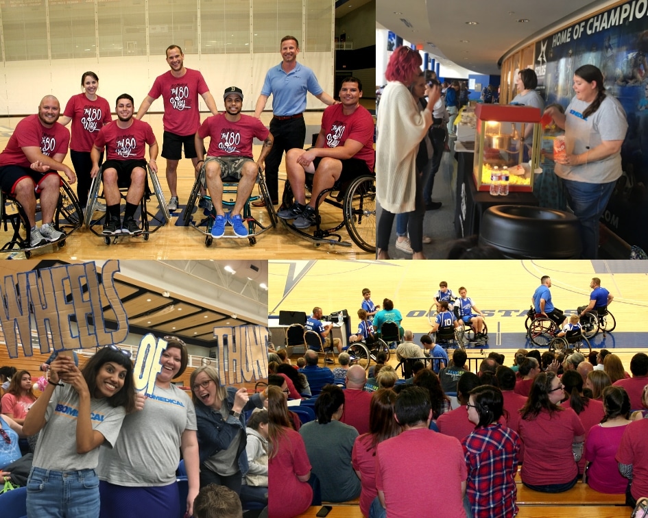 180 Medical at OKASA wheelchair basketball tournaments