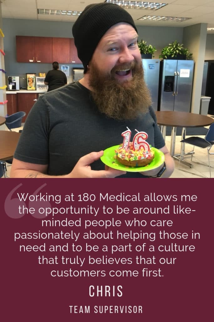 chris 180 medical employee quote