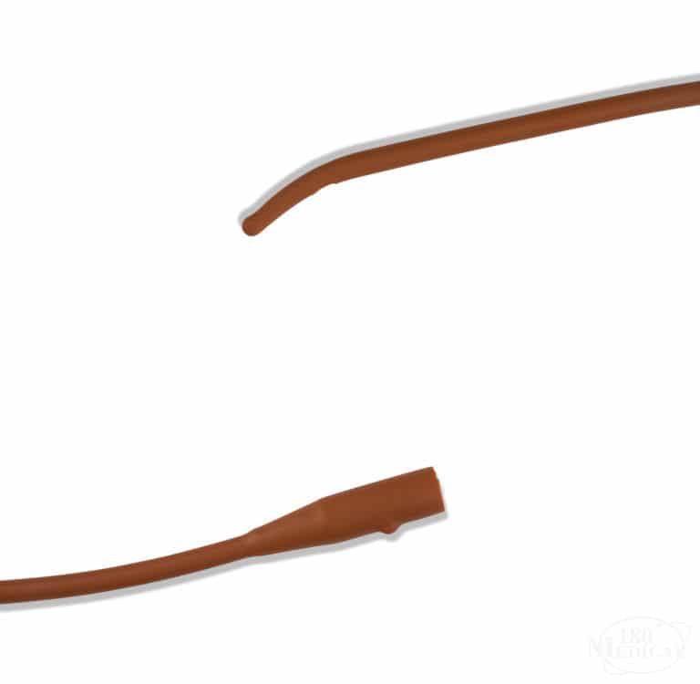 Bard Red Rubber Coudé Intermittent Catheter 180 Medical