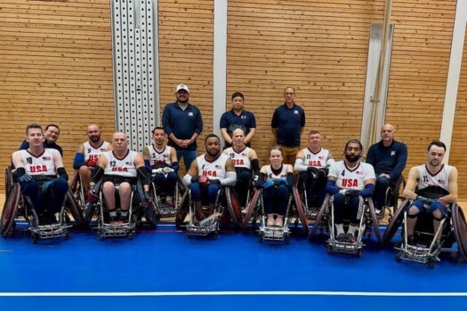 Steve and Daniel with the TIRR Texans USWRA team