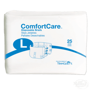ComfortCare Disposable Briefs package