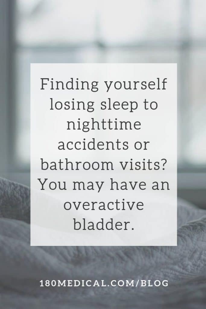 nighttime accidents overactive bladder