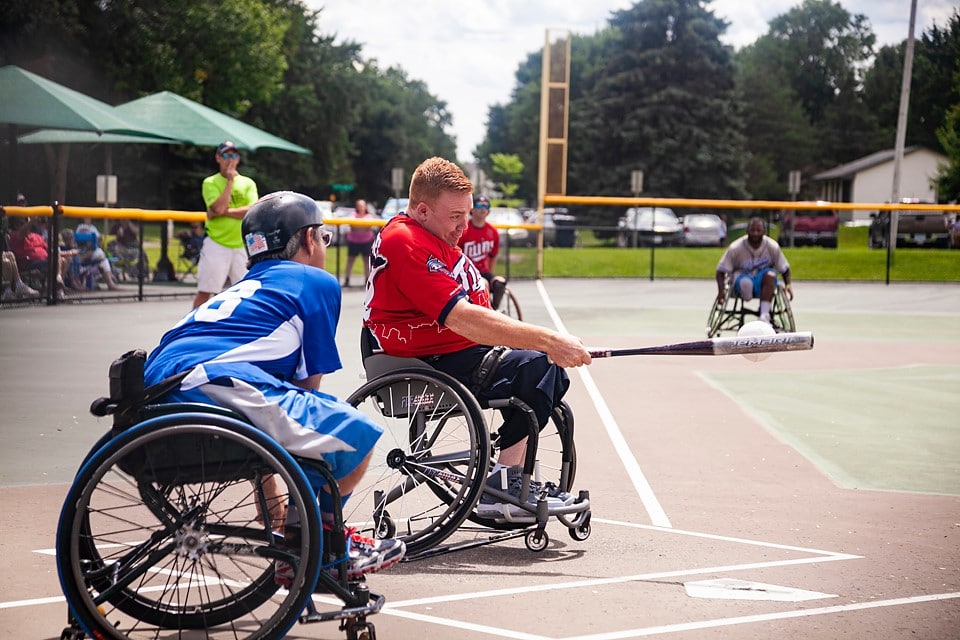 brendan wheelchair softball
