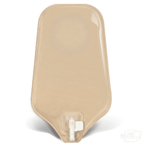 Esteem + Cut-to-Fit One-Piece Urostomy Pouch with Accuseal Tap