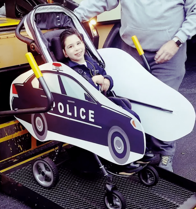 rolling buddies on etsy wheelchair costume police
