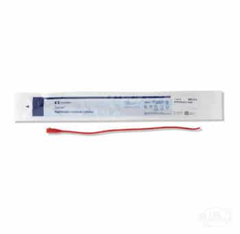 Kendall Covidien Red Rubber Coude Catheter