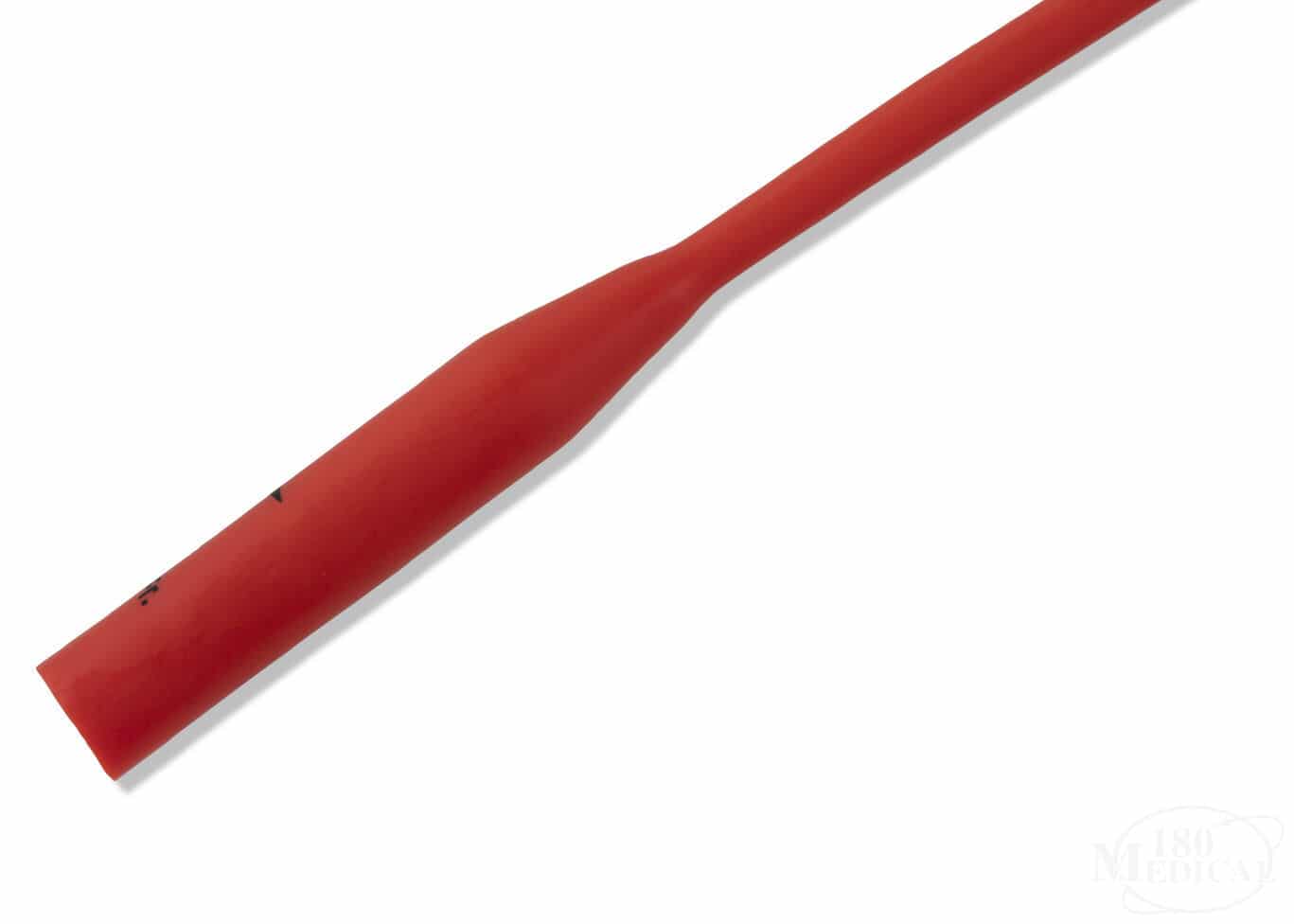 Medline Red Latex Straight Catheter