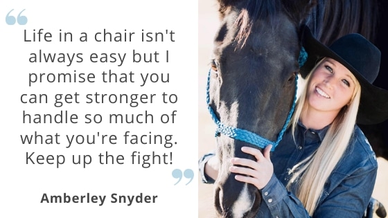 amberley snyder quote about wheelchair