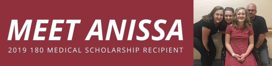 meet anissa 2019 scholarship recipient