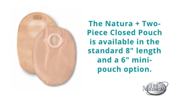 natura + closed colostomy bag
