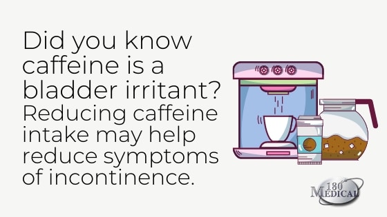caffeine and link to incontinence