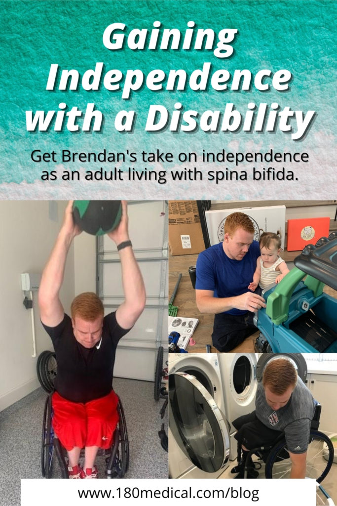 Gaining Independence with Disability Pinterest Graphic