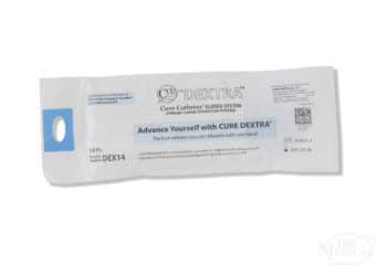Cure Dextra Closed System Catheter package