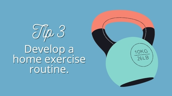 tip 3 self improvement during quarantine exercise at home