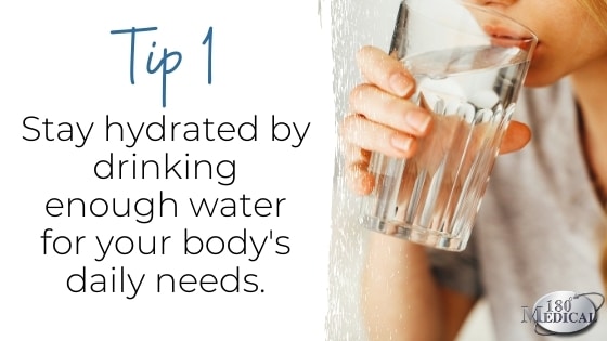 preventing urostomy infections tip 1 drink water