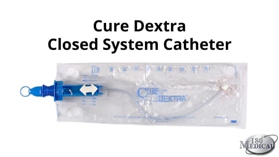 cure dextra closed system catheter