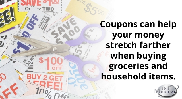 coupons can help your money stretch farther when buying groceries and household items