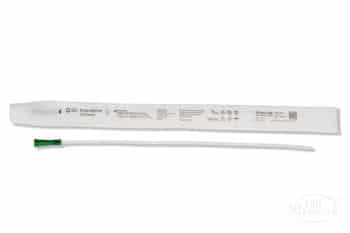 BD Straight Male Length Catheter with Package 14 French with green funnel