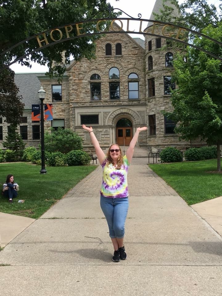 Lillian at Hope College