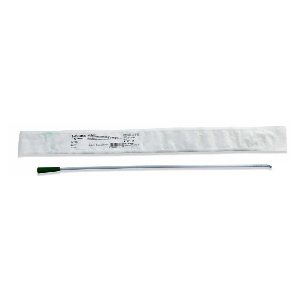 Coloplast Self Cath Plus Taper Tip Coude Catheter with Package