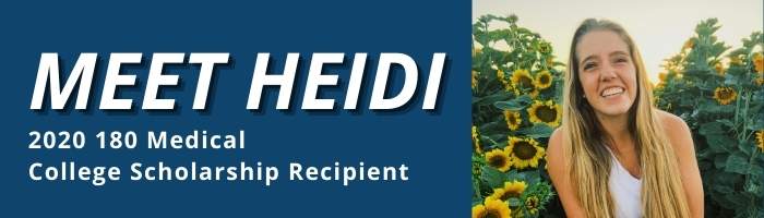 Meet Heidi, 2020 180 Medical Spinal Cord Injury Scholarship Recipient